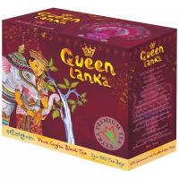 Чай QUEEN LANKA "BLACK TEA", 100 пак, цейлонский черный чай в пакетиках по 2 г