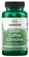 Swanson Green Coffee Complex Swanson Green Coffee Complex (Зеленый кофе с зеленым чаем и малиновыми кетонами) 60 вег капсул (Swanson) срок годности до 03/24!