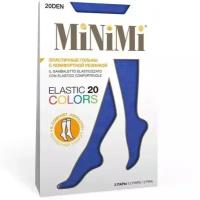 MiNiMi ELASTIC 20 COLORS гольфы (2 пары) Blu 0 (Uni)