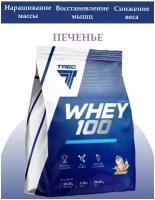 Протеин Trec Nutrition Whey 100%, 2275 г, Печенье