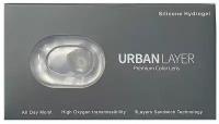 Цветные контактные линзы Urban Layer New York Gray 12 месяцев, -3.25 / 14 / 8.6, Gray 2 шт