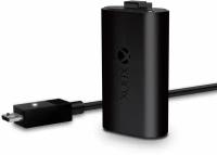 Аккумулятор 1400mAh Microsoft и кабель зарядки micro usb для геймпада Xbox One / Series Play and Charge Kit (S3V-00008)