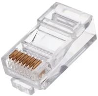 Gembird Коннектор RJ45 Gembird 8P8C, 100шт (PLUG3UP6/5)