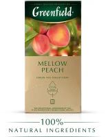 Чай зеленый Greenfield Mellow Peach в пакетиках, 25 пак