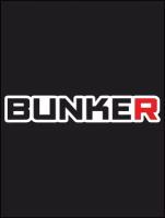 Наклейка на авто "BUNKER" 20х3 см
