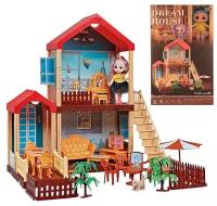 Кукольный дом DREAM HOUSE 95 деталей