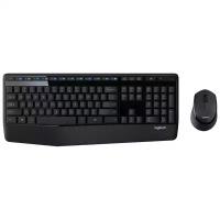 Клавиатура и мышь Wireless Logitech MK345 920-008534 USB, black