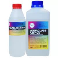 AquaGlass Citrus 1500 грамм (прозрачная эпоксидная смола)