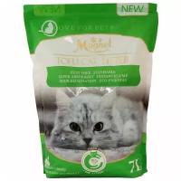 Наполнитель комкующийся, растительный Tofu Cat Litter, Green Tea 7 л Magnet