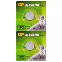 Батарейка AG3 (LR41, 384, 392, 736) 1.5V GP Blister, 2 шт