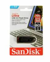 USB Flash накопитель 64GB SanDisk Ultra (SDCZ48-064G-U46) USB 3.0 Черный