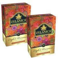 Чай черный Zylanica Ceylon Premium Collection OPA 100 грамм 2 штуки