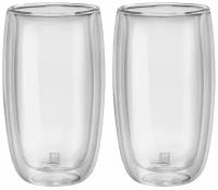 Набор стаканов для латте с двойными стенками 350 мл, 2 шт, стекло, Zwilling J.A. Henckels, 39500-078