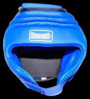 Шлем боксёрский "Гладиатор" закрытый, кожзаменитель, индивидуальная упаковка. Защита верхней части головы, Под подборотком застежка на одной липучке