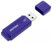 Флеш-диск 16 GB, SmartBuy Dock, USB 2.0, синий