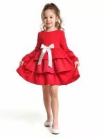Платье Mini Maxi, размер 92, красный