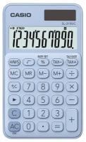 Калькулятор карманный Casio SL-310UC-LB-S-EC светло-голубой, 10-разрядный