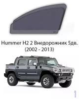 Каркасные автошторки на передние окна Hummer H2 2 Внедорожник 5дв. (2002 - 2013)