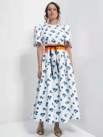 Платье ARTWIZARD, размер 170-100-108/ XL/ 50, голубой