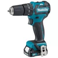 Дрель аккумуляторная ударная MAKITA HP332DWAE (10.8 В, БЗП.10мм, 2ск35 нм,1,1кг, 2акк. Li (HP332DWAE), шт