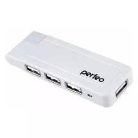 Хаб USB Perfeo PF-VI-H021 4 Ports White PF_5053