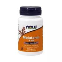 Now Foods NOW Melatonin Мелатонин 3 mg 60 капсул