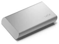 Внешний SSD Lacie Portable, 1 ТБ, серебристый