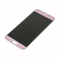 Дисплей для Samsung J730 Galaxy J7 (2017) (в сборе с тачскрином), розовый, premium