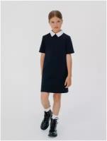 Школьное платье Sherysheff, размер 158, синий