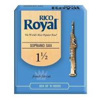 Трости для сопрано саксофона Rico Royal №1,5 (10 шт)