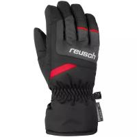 Перчатки Reusch Bennet R-Tex Xt детские, размер 6.5, черный, красный