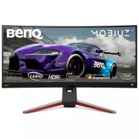 34" Монитор BenQ Mobiuz EX3415R, 3440x1440, 144 Гц, IPS, Global, metallic grey