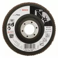 Лепестковый шлифкруг Bosch X581, Best for Inox 115мм P60 (2608608268)