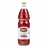 Уксус Ponti винный, красный, 6%, 1000 мл