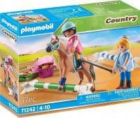 Конструктор Playmobil Country Уроки верховой езды, 71242