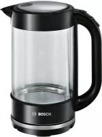 Чайник электрический Bosch TWK70B03 1.7л. 2400Вт черный (корпус: стекло)