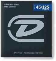 Струны для бас-гитары Dunlop DBS45125T Stainless Steel Medium 5 Tapered 45-125