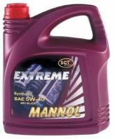 Масло моторное Mannol EXTREME 5W40, синтетика, 4 литра SCT - MANNOL 1021