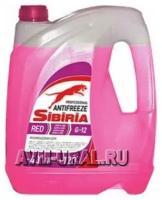 SIBIRIA 805600 Антифриз Sibiria красный G12 + (-40) 5 кг