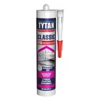 Tytan Professional classic fix клей монтажный каучуковый, картридж, прозрачный, 310 мл