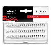 RUNAIL, LUXURY, Пучки для наращивания ресниц без узелков, шёлк, 0,10*8 мм