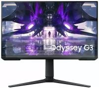 24" Монитор Samsung Odyssey G3 S24AG320NM, 1920x1080, 165 Гц, *VA, черный