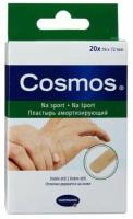 Cosmos Sport / Космос Спорт - пластырь-пластинка из полиуретановой пленки, эластичный, 20 шт