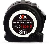 Рулетка ADA RubTape 8 (сталь, с двумя стопами, 8 м) (А00157)