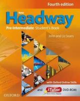 New Headway Pre-Intermediate Fourth Edition Student's Book with iTutor and Oxford Online Skills