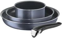 Набор посуды (антипригарное покрытие) Tefal Ingenio Twinkle Grey (04180850)