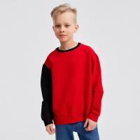 Джемпер Minaku Casual Collection KIDS 7513704 для мальчика, цвет красный, размер 146 см