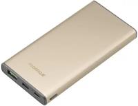 Внешний аккумулятор Momax iPower Lite 2 External Battery Pack 10000mAh Gold (IP76L)