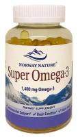 Омега жиры, Norway Nature, Super Omega-3, 120 капсул