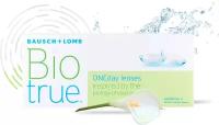 Контактные линзы Bausch & Lomb Biotrue ONEday, 30 шт., R 8,6, D -5,5, 1 уп